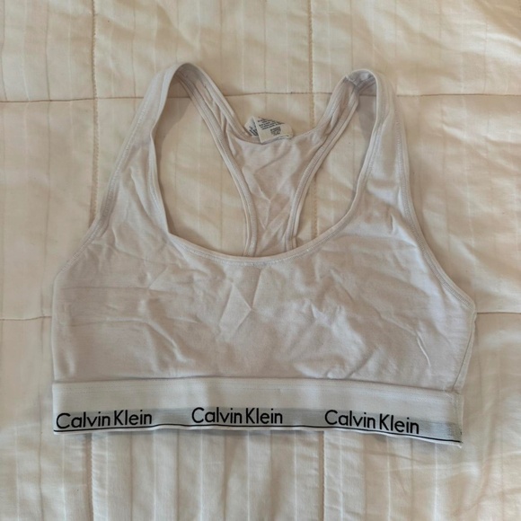 Calvin Klein Icon Cotton Modal Unlined Bralette - Picture 1 of 2